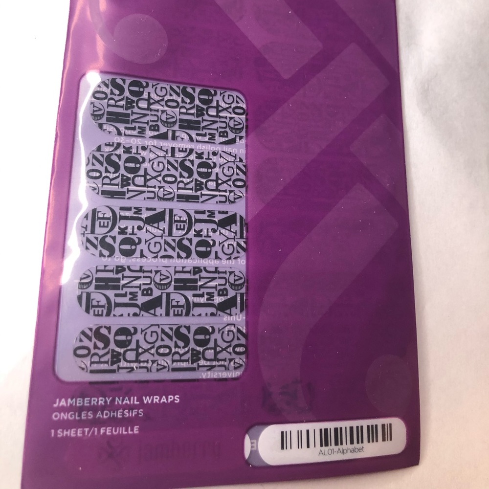 Jamberry clear overlay